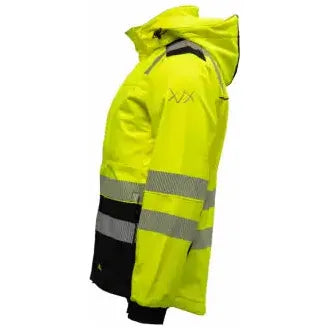 Tor Unisex Softshelljakke - EN20471 kl3 Gul/Sort