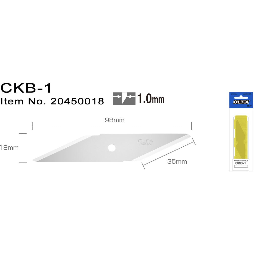 CKB-1 Knivblad 20mm