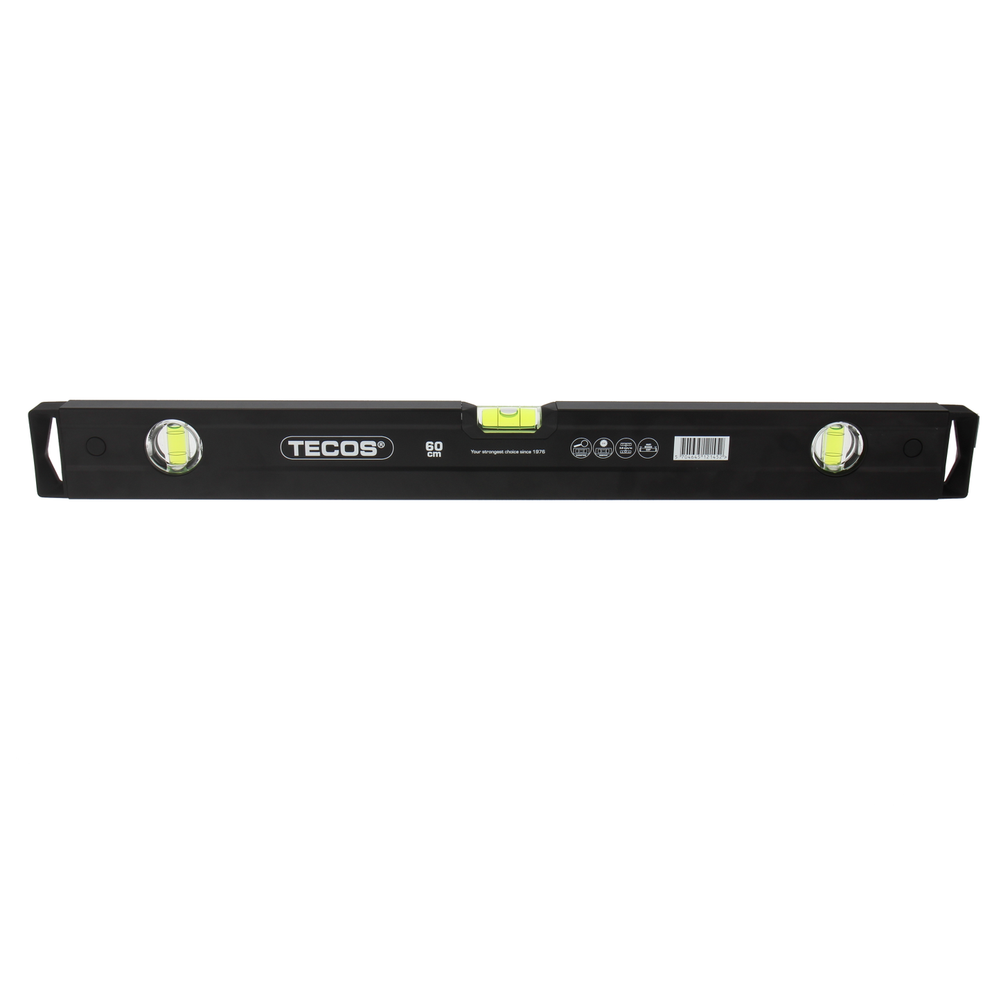 Tecos Vaterpass SD med optisk libelle, 200 cm