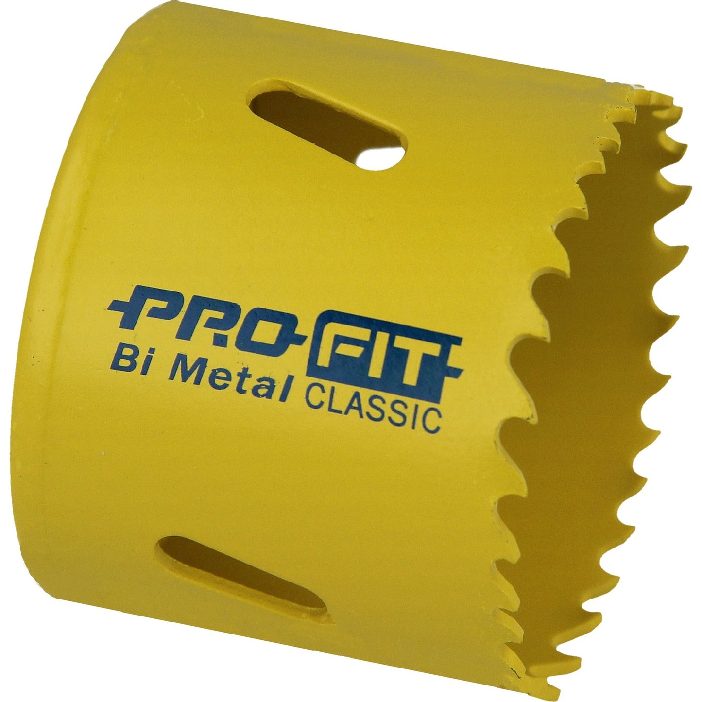 "Profit hullsag Bimetal Classic 52mm, ideell for boring i stålplater og aluminium, med langvarig ytelse og inkludert senterbor for presise hull."
