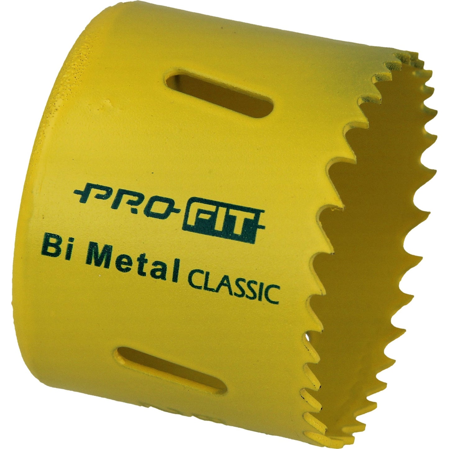 "Profit hullsag Bimetal Classic 55mm, ideell for boring i stålplater og aluminium, laget av slitesterkt bimetall med variabel motstandsdyktighet for langvarig ytelse, inkludert senterbor for presisjon."