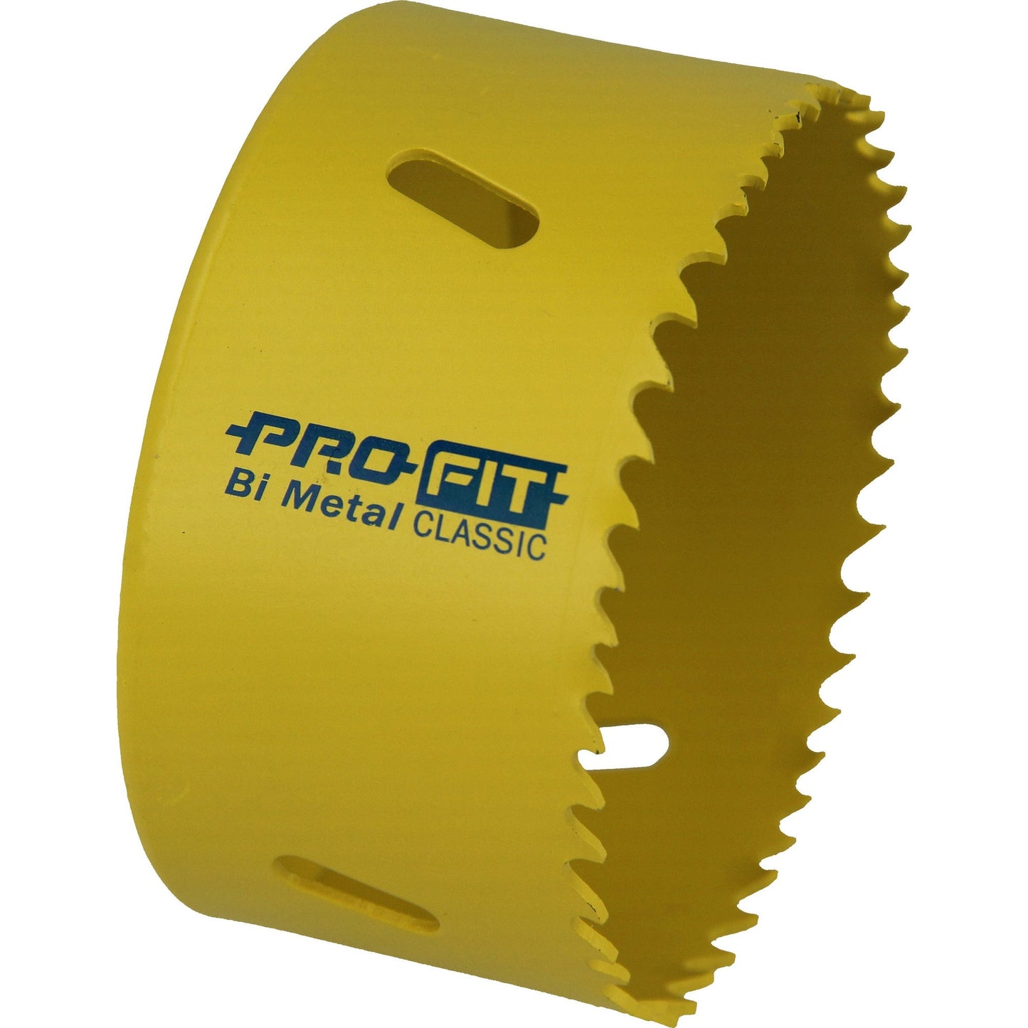 "Profit hullsag Bimetal Classic 83mm for precision drilling in steel, aluminum, and zinc, featuring variable teeth for efficient cutting and designed for professional use."