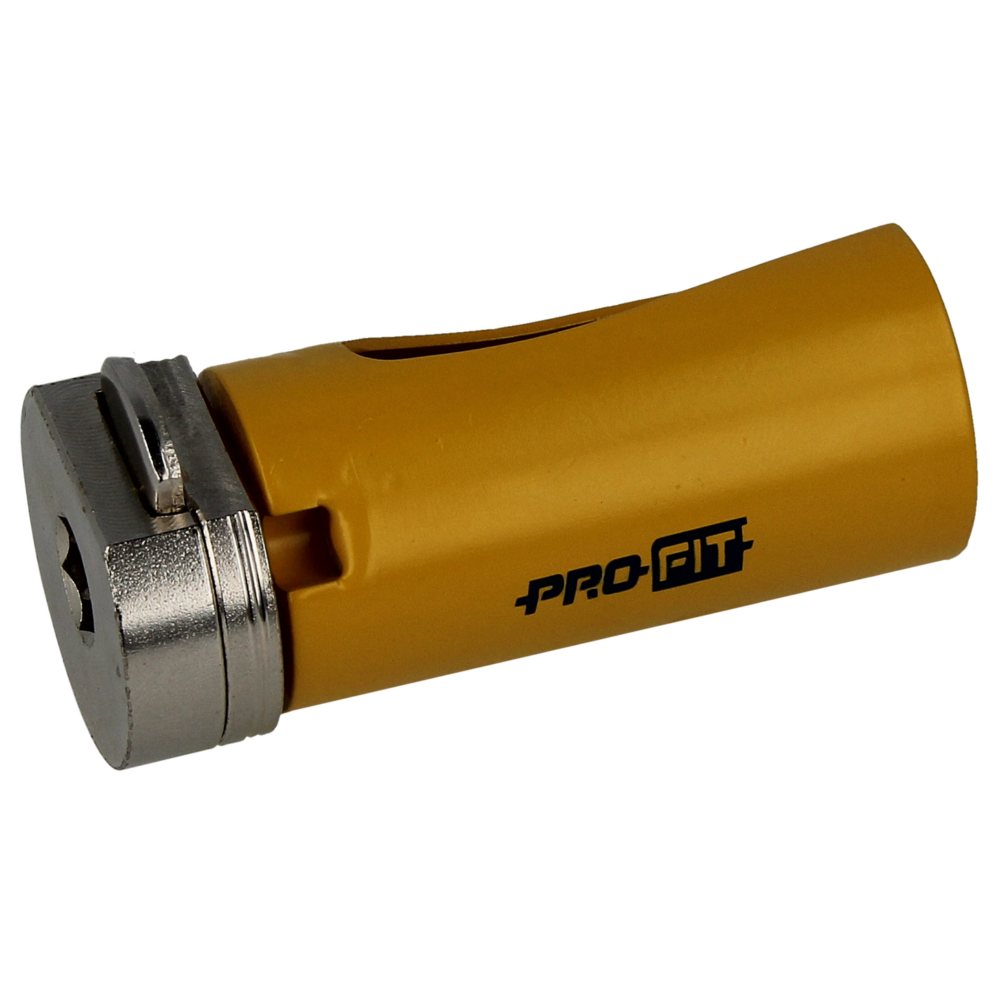 "Profit hullsag HM 33mm x L58mm med hardmetallspiss og integrert adapter, designet for presis og effektiv skjæring i ulike tresorter uten misfarging eller brente fibre."
