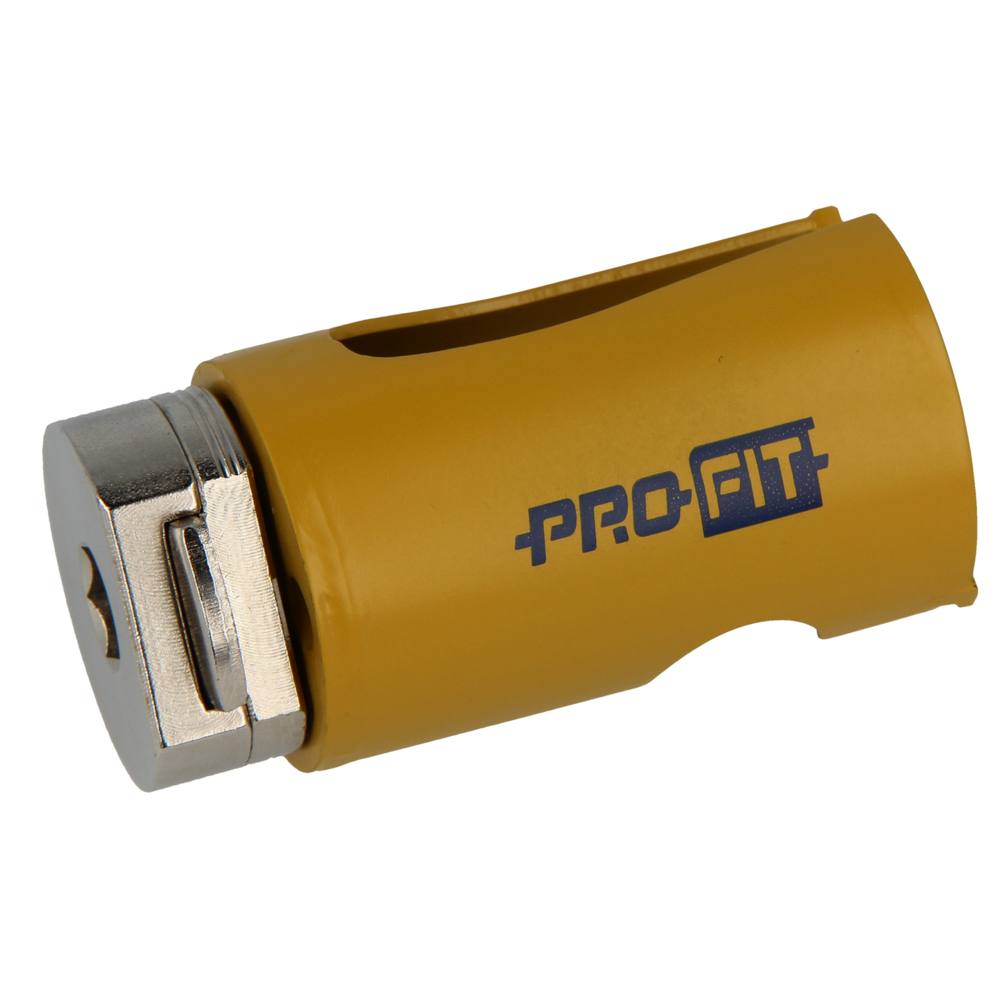 "Profit hullsag HM 40mm x L58mm med hardmetallspiss og integrert adapter, designet for presise kutt i treverk uten misfarging eller brente fibre, ideell for både profesjonelle og hobbyister."