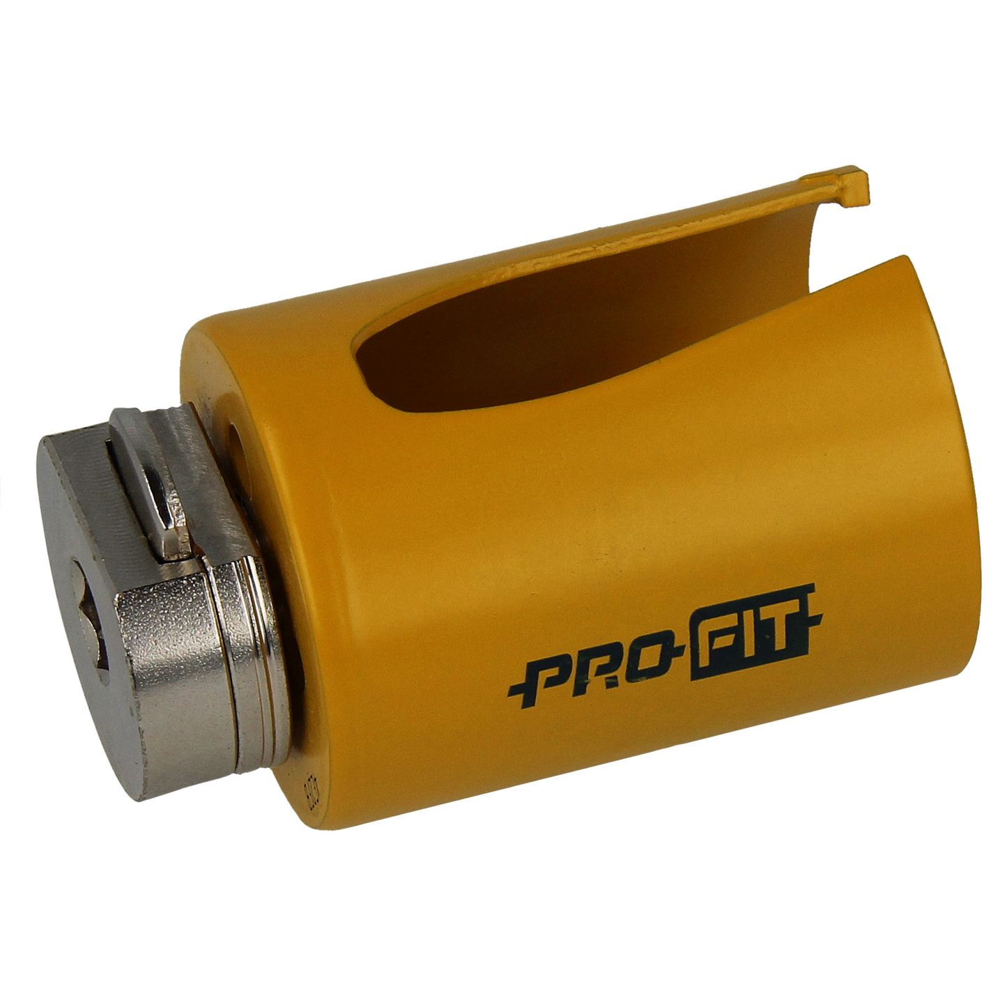 "Profit hullsag HM 50mm x L58mm med hardmetallspiss og integrert adapter, designet for presise kutt i treverk uten misfarging eller brente fibre, ideell for både profesjonelle og hobbyhåndverkere."