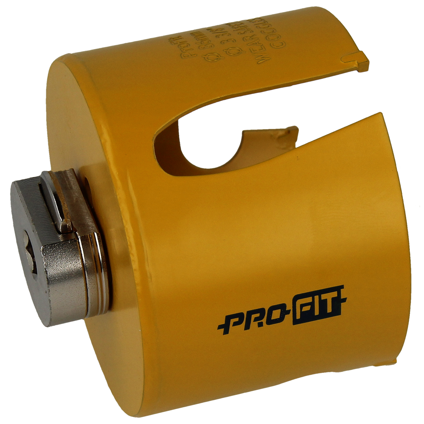 "Profit hullsag HM 86mm x L58mm med hardmetallspiss og integrert adapter, designet for presise kutt i treverk uten misfarging, ideell for både profesjonelle og hobbyhåndverkere."