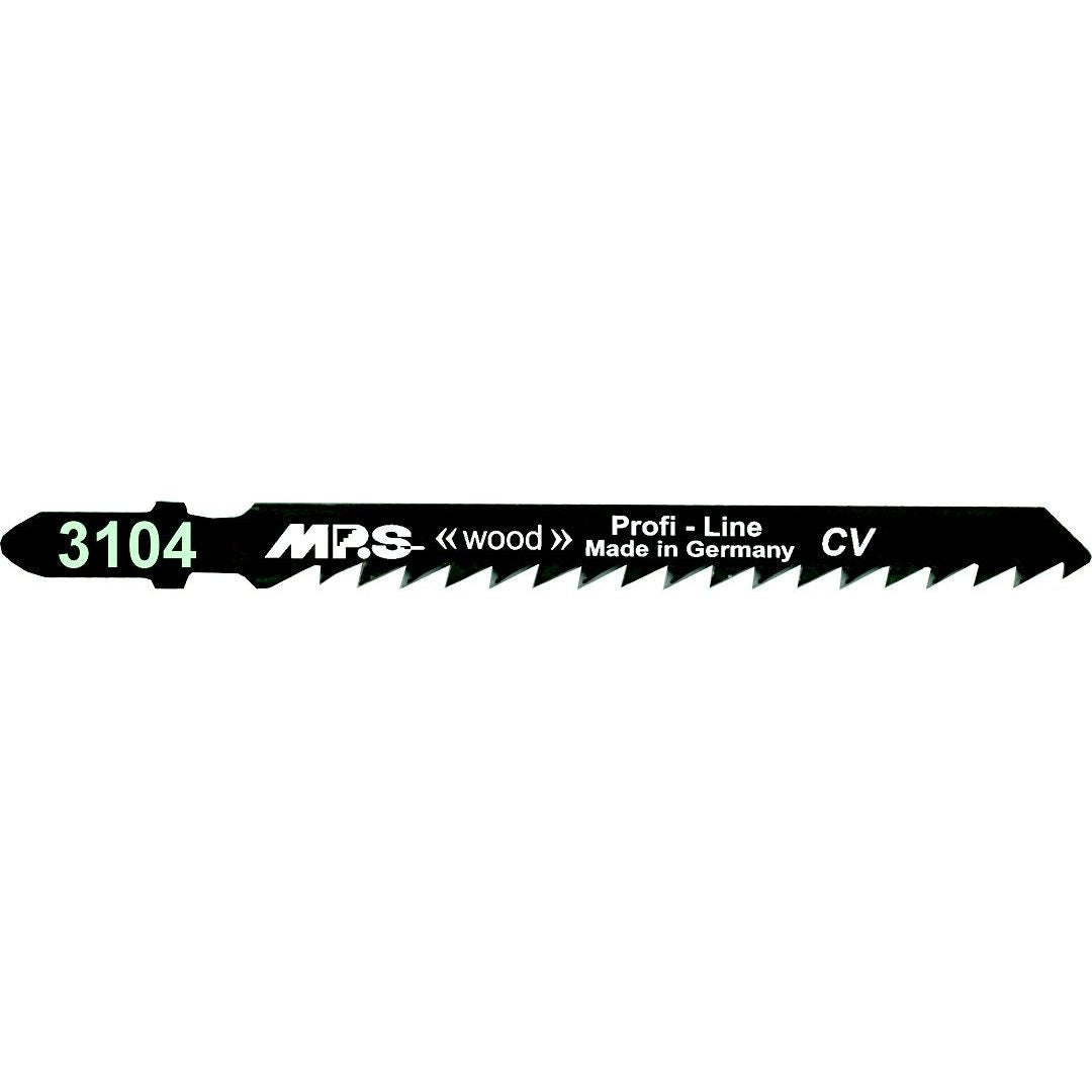 MPS Stikksagblad 3104, 5 stk. 100 mm CrV 6 tpi