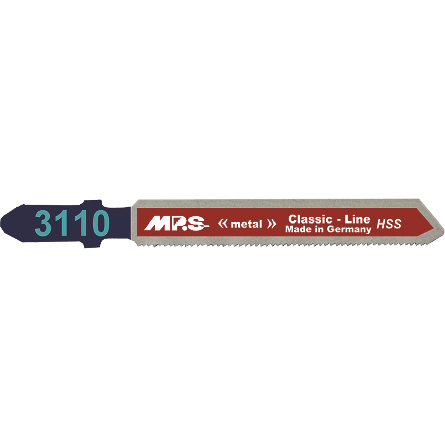 MPS Stikksagblad 3110, 5 stk. 75 mm HSS 28 tpi
