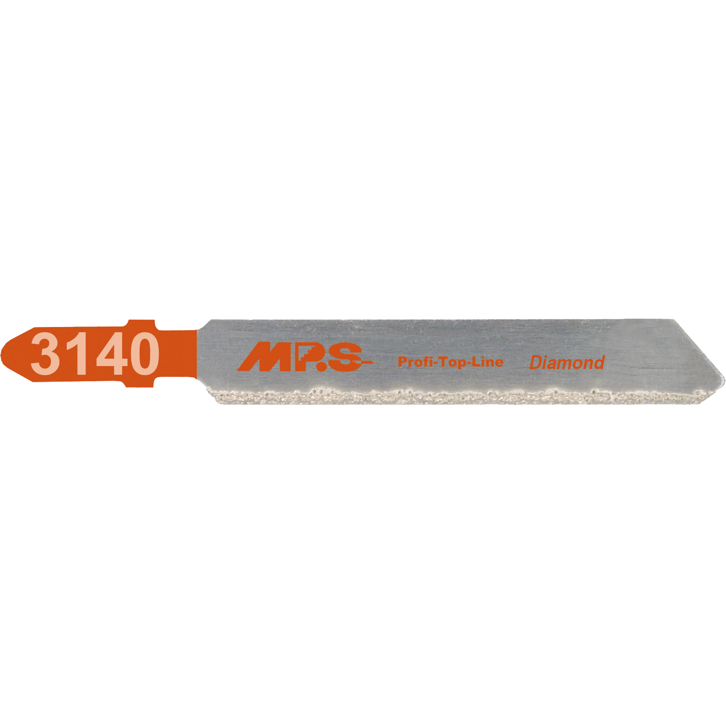 MPS Stikksagblad 3140, 75 mm HM Grit tpi, høykvalitets stikksagblad med diamantkorn for presise kutt i støpejern, veggfliser og fibersement, ideelt for både profesjonelle og hobbyhåndverkere.