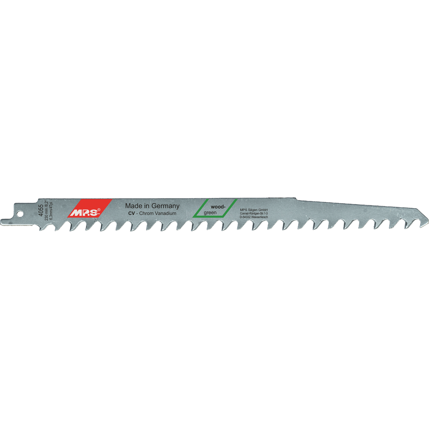 MPS Bajonettsagblad 4055, 2 stk. 240 mm CrV 3 tpi