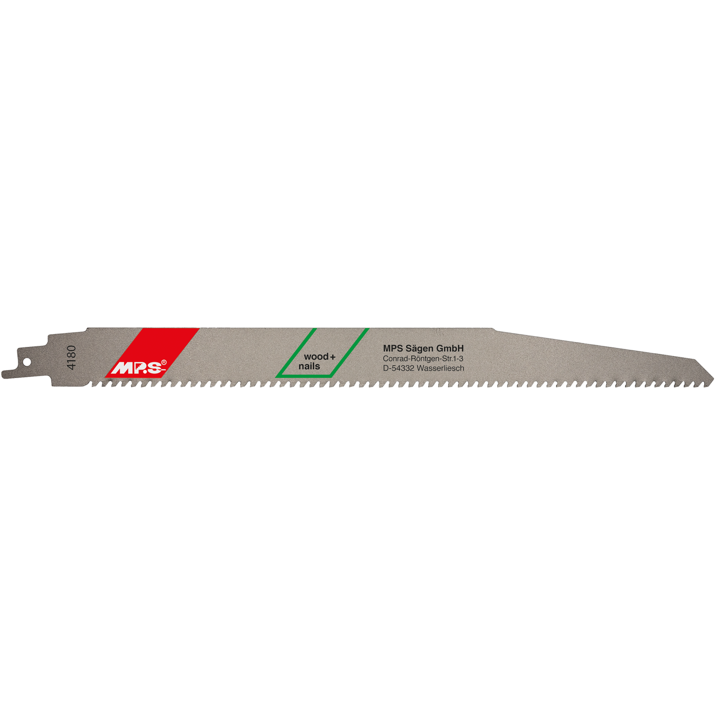 MPS Bajonettsagblad 4180, 300 mm HM 6 tpi Karbidline