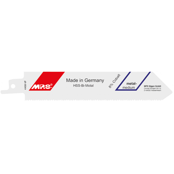 MPS Bajonettsagblad 4408-VP, 2 stk. 150 mm BiM 14-18 tpi