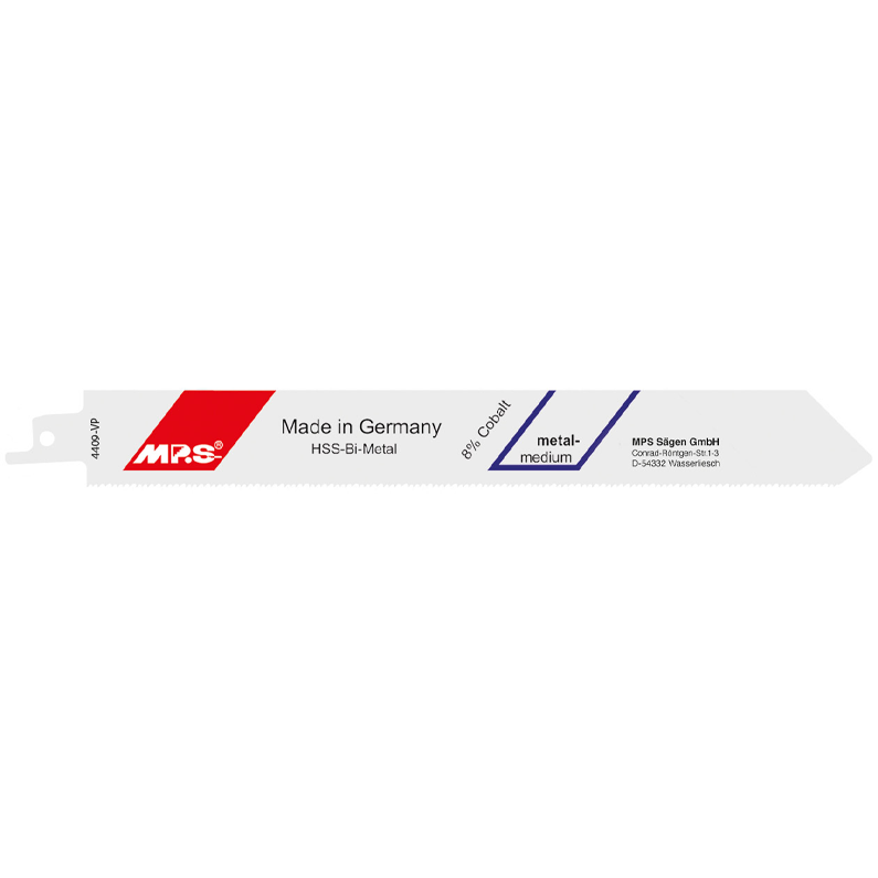 MPS Bajonettsagblad 4409-VP, 5 stk. 225 mm BiM 14-18 tpi