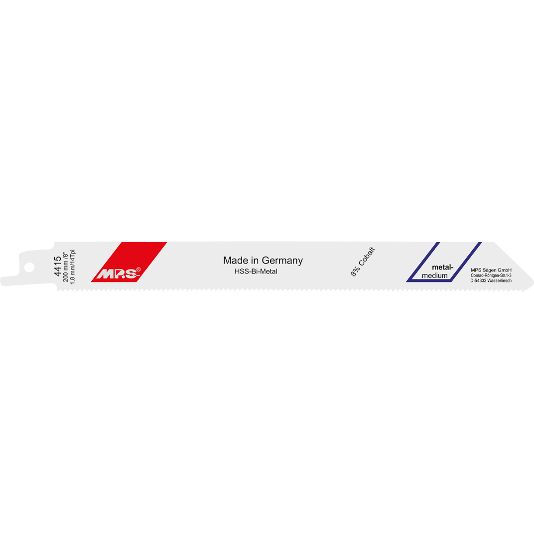 MPS Bajonettsagblad 4415, 5 stk. 200 mm BiM 14 tpi