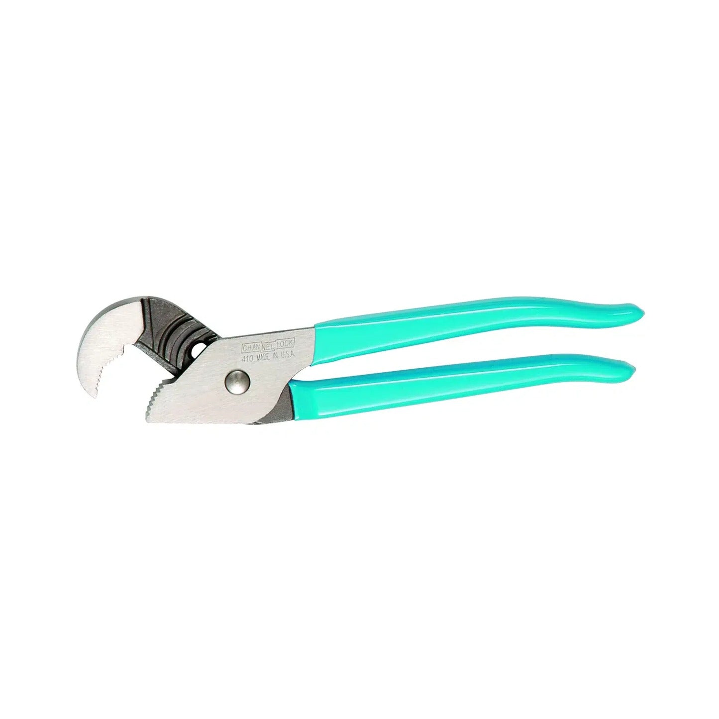 "Vannpumpetang 414 - 350 mm fra Channellock, med ekstra herdede tenner, ergonomisk plasthåndtak og Permalock®-naglen for stabilitet, ideell for både profesjonelle og hobbyhåndverkere."