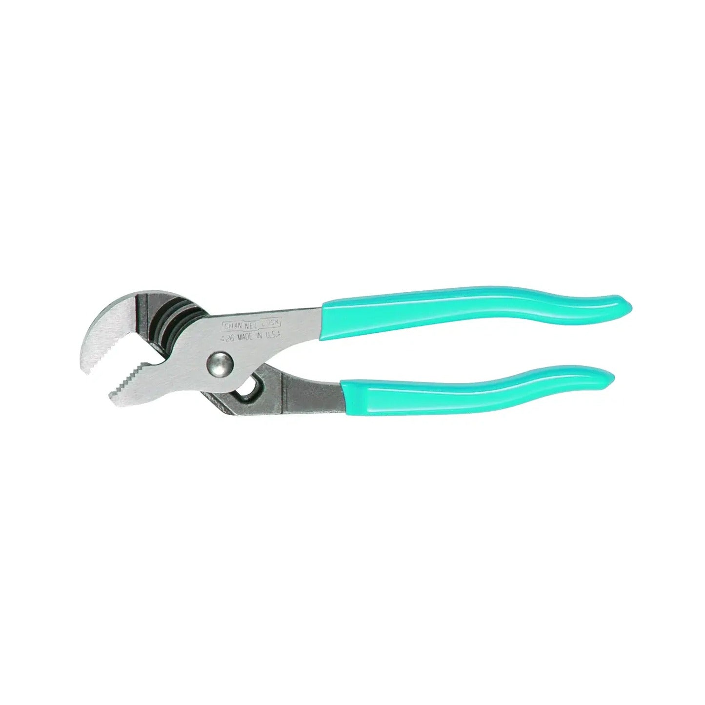 Channellock Vannpumpetang 426, 165 mm, robust verktøy med freste kanaler for sikkert grep, rettvinklede herdede tenner og Permalock®-nagel, ideell for profesjonelle og hobbyhåndverkere.