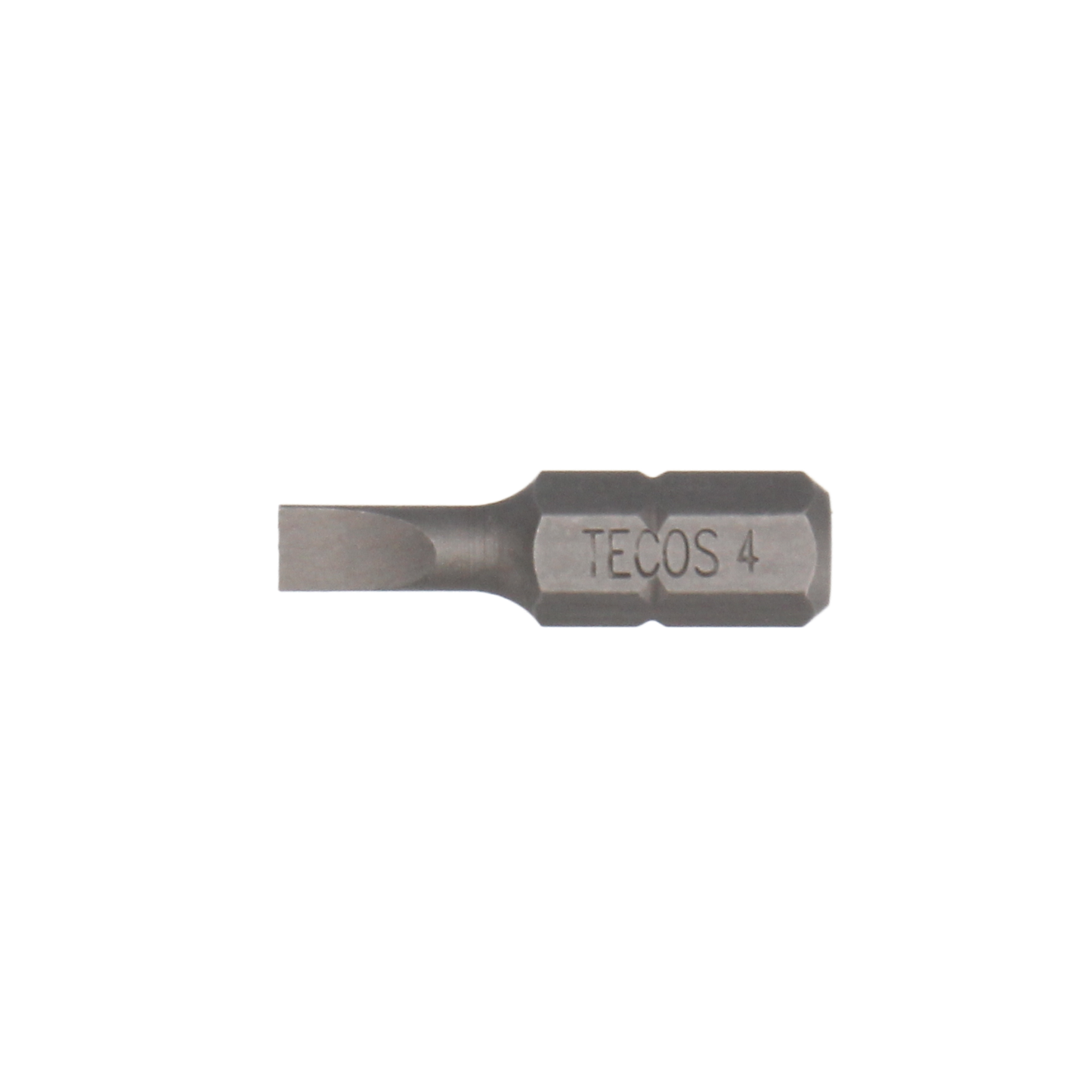 Tecos Bits , Rett - 4 × 0,6 mm - 25 mm - 3 stk.