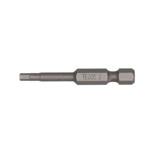 Tecos Hex  Bits - 3,0 × 50 mm - 10 stk.