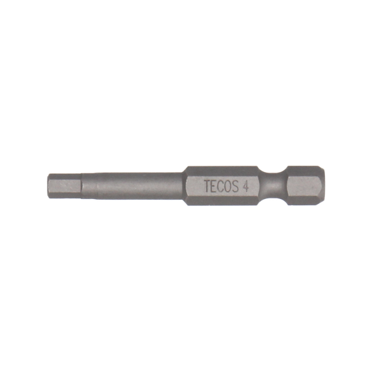 Tecos Hex  Bits - 4,0 × 50 mm - 10 stk.
