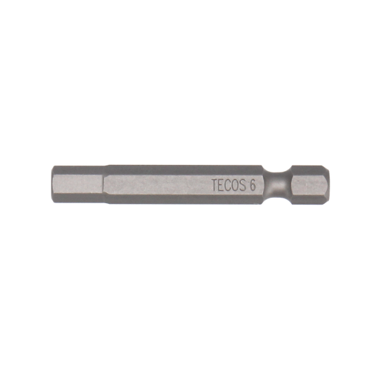 Tecos Hex  Bits - 6,0 × 50 mm - 10 stk.