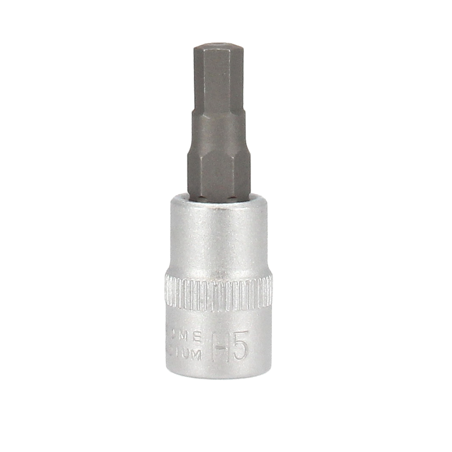 "Tecos Bitspipe Unbrako 5mm x L35mm x 1/4", industrikvalitet verktøy laget av krom vanadium, med rillet design for bedre grep, ideell for profesjonelle og hobbybrukere."