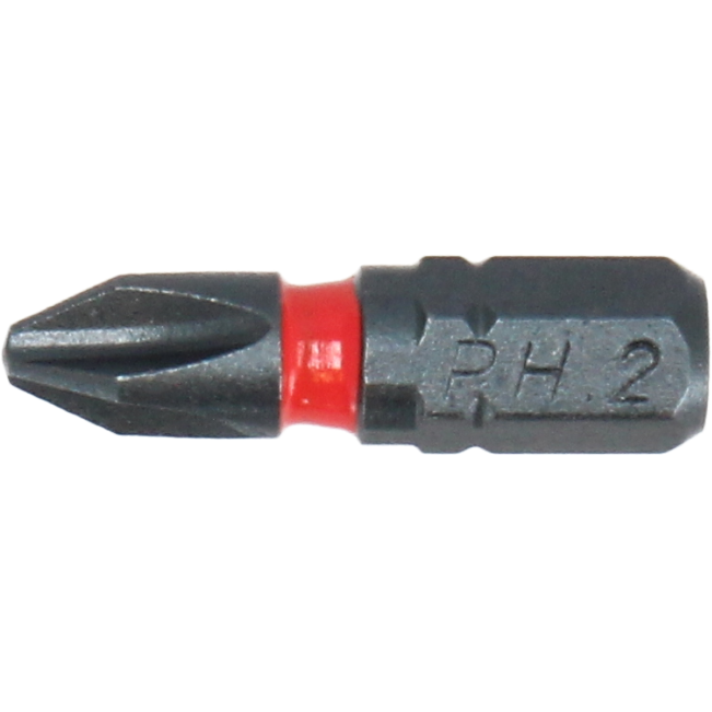Tecos Impact PH Bits PH2 × 25 mm - 3 stk.