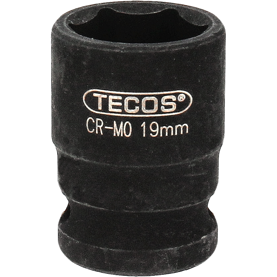 Tecos kraftpipe kort 19 x L30 mm x 3/8"