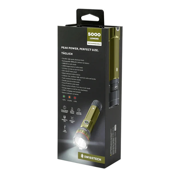 SwissTech Täglich – 5.000 lumen