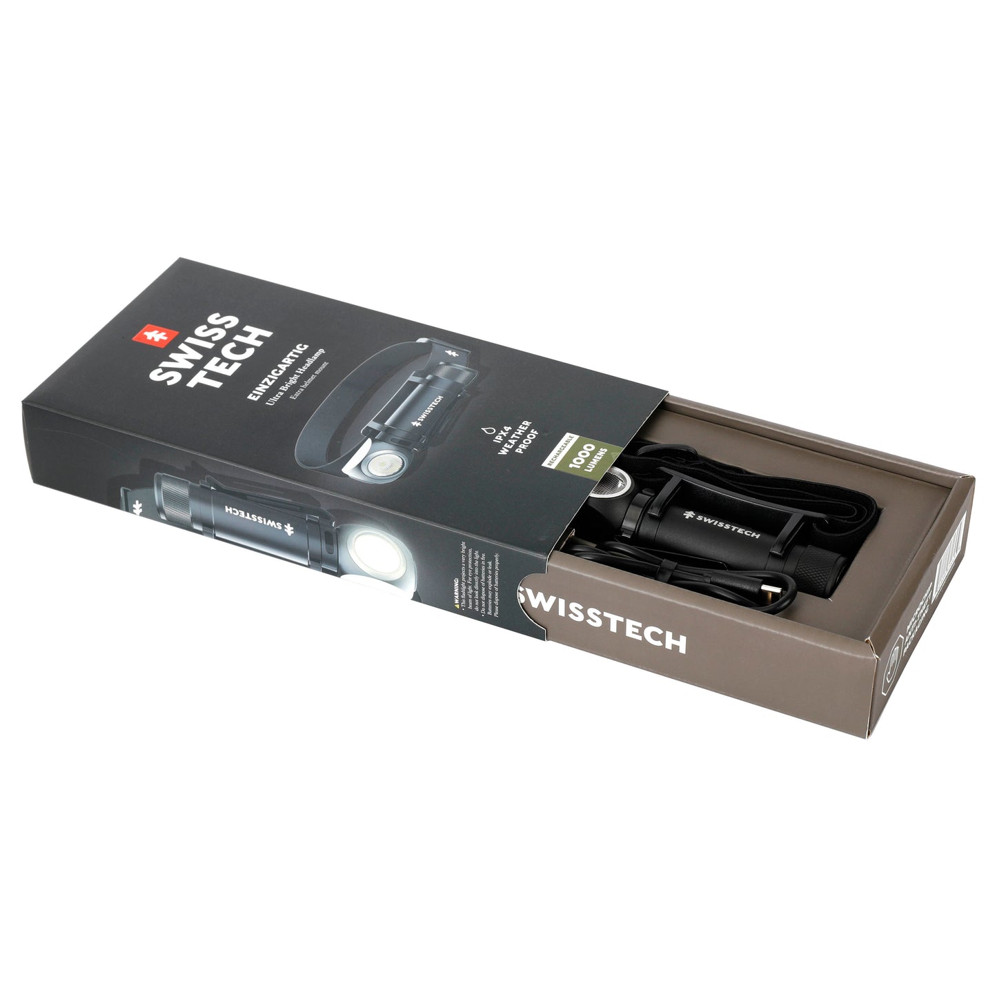 Swisstech Einzigartig Hodelykt - 1000 lumen