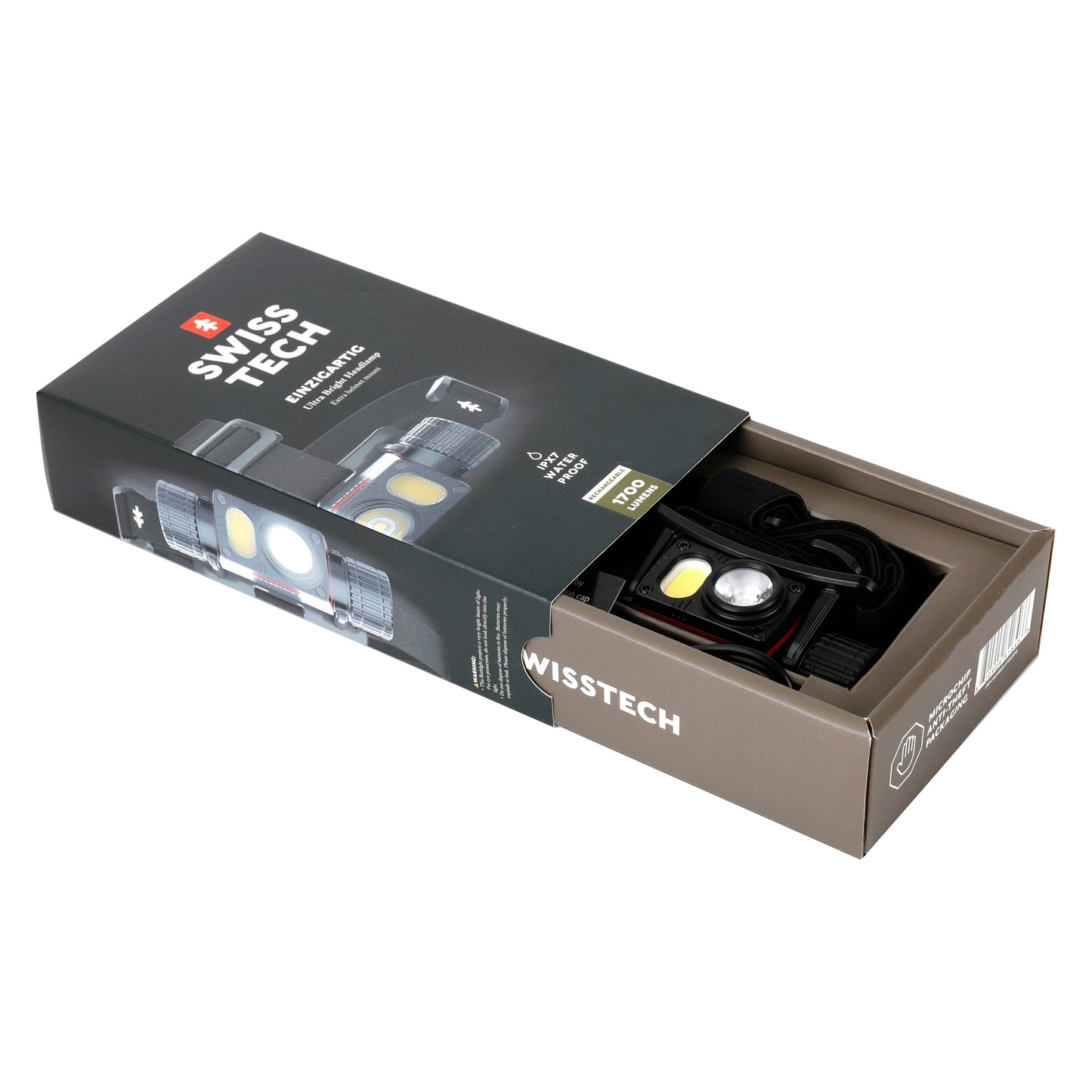 Swisstech Einzigartig Hodelykt - 1700 lumen