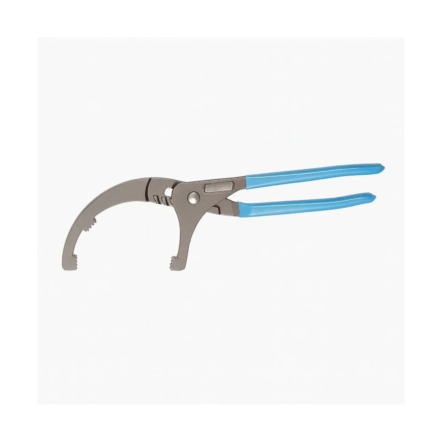 Channellock oljefiltertang 209-225 mm med justerbar funksjon og rettvinklede tenner, perfekt for demontering av oljefiltre med sikkert grep og robust konstruksjon.