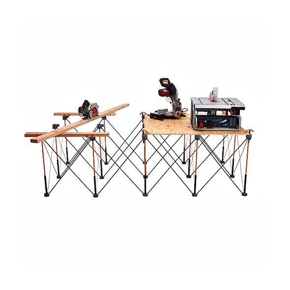 Centipede 4ft x 8ft x 30in Unit, 4 X-Cups, 4 Clamps, C/S Bag Arbeidsbord