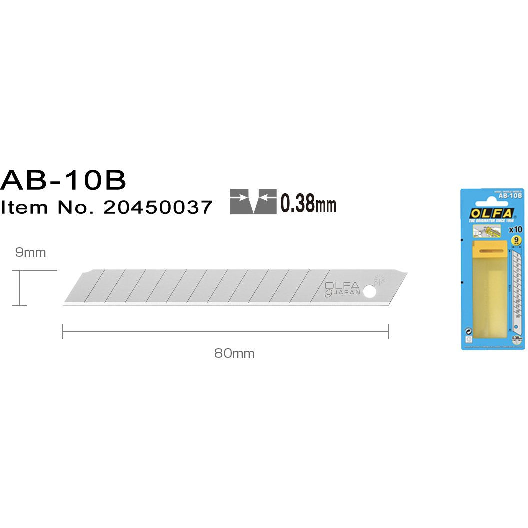 Olfa AB-10B bryteblad 9 mm