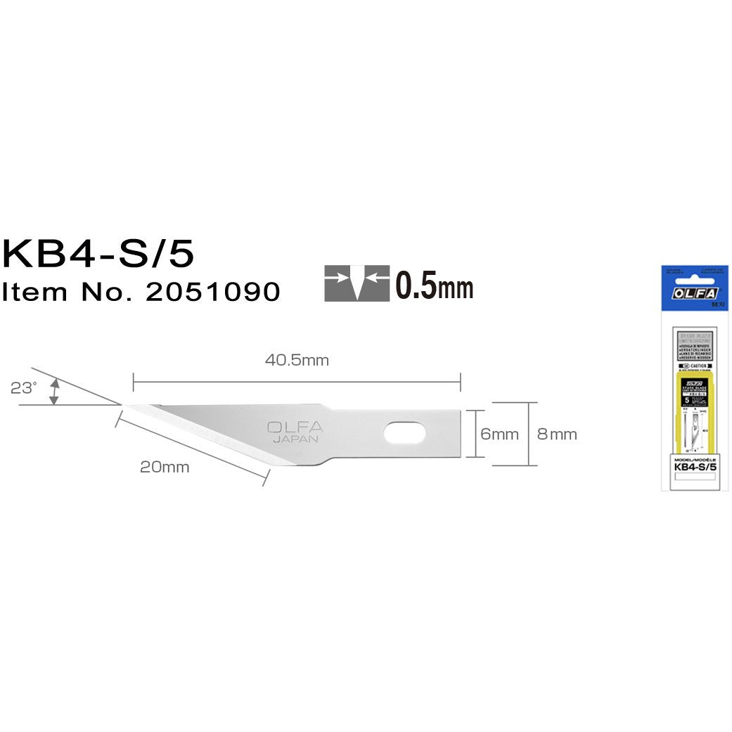 KB4-S/5 knivblader for AK-4/