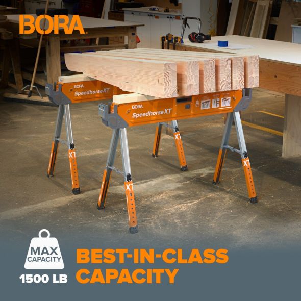 BORA Adjustable Speedhorse XT Arbeidsbukk 2 Stk.