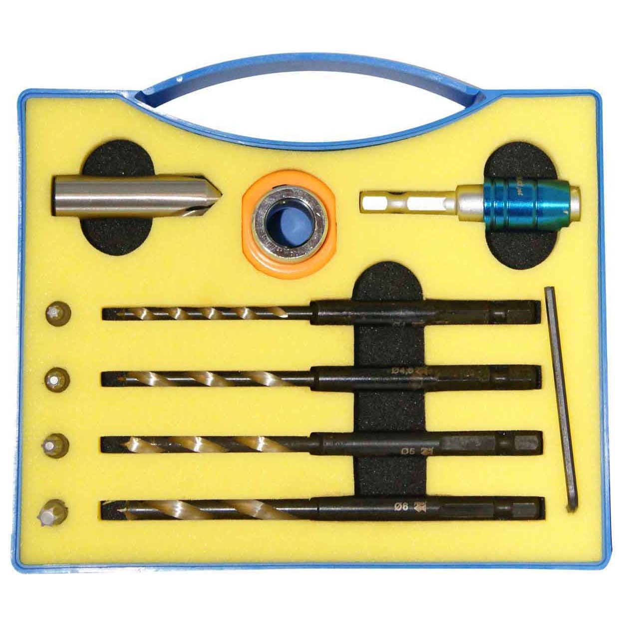 Fisch. Terrassebordsett 4 stk med forsenker