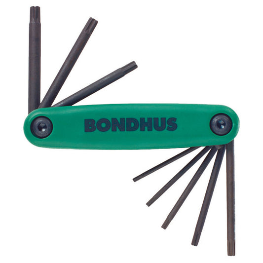 Bondhus 12634 Torxnøkkelsett  FoldUp; T9 - T40