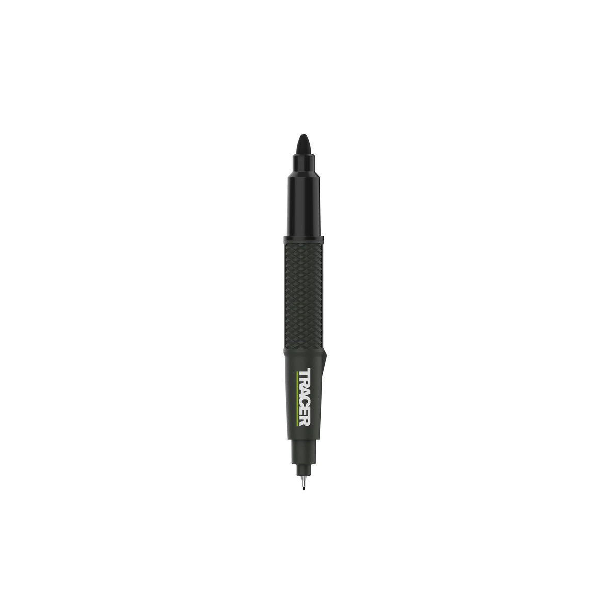 Permanentmarker med ultrafin/fin dobbeltspiss – Svart