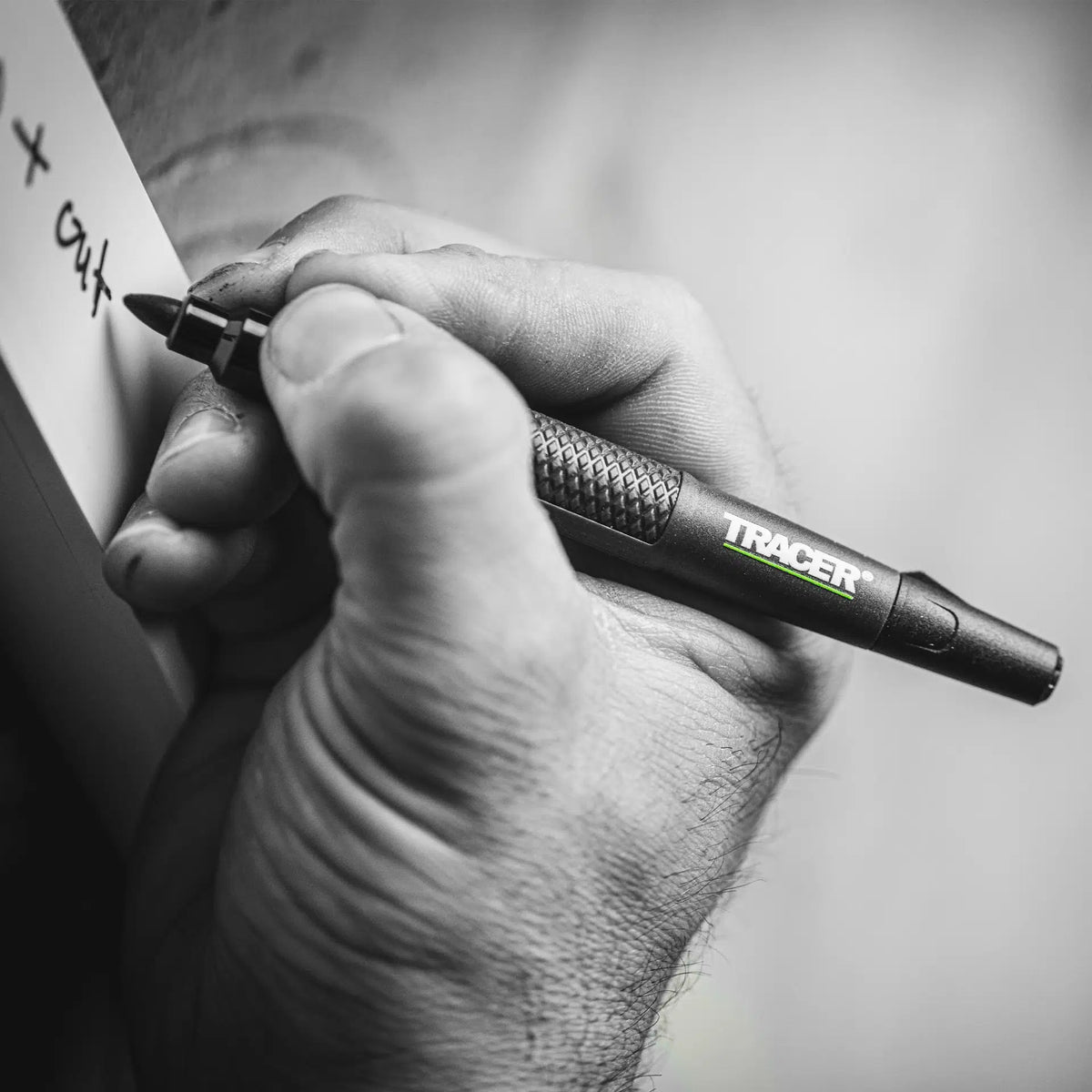 Permanentmarker med ultrafin/fin dobbeltspiss – Svart