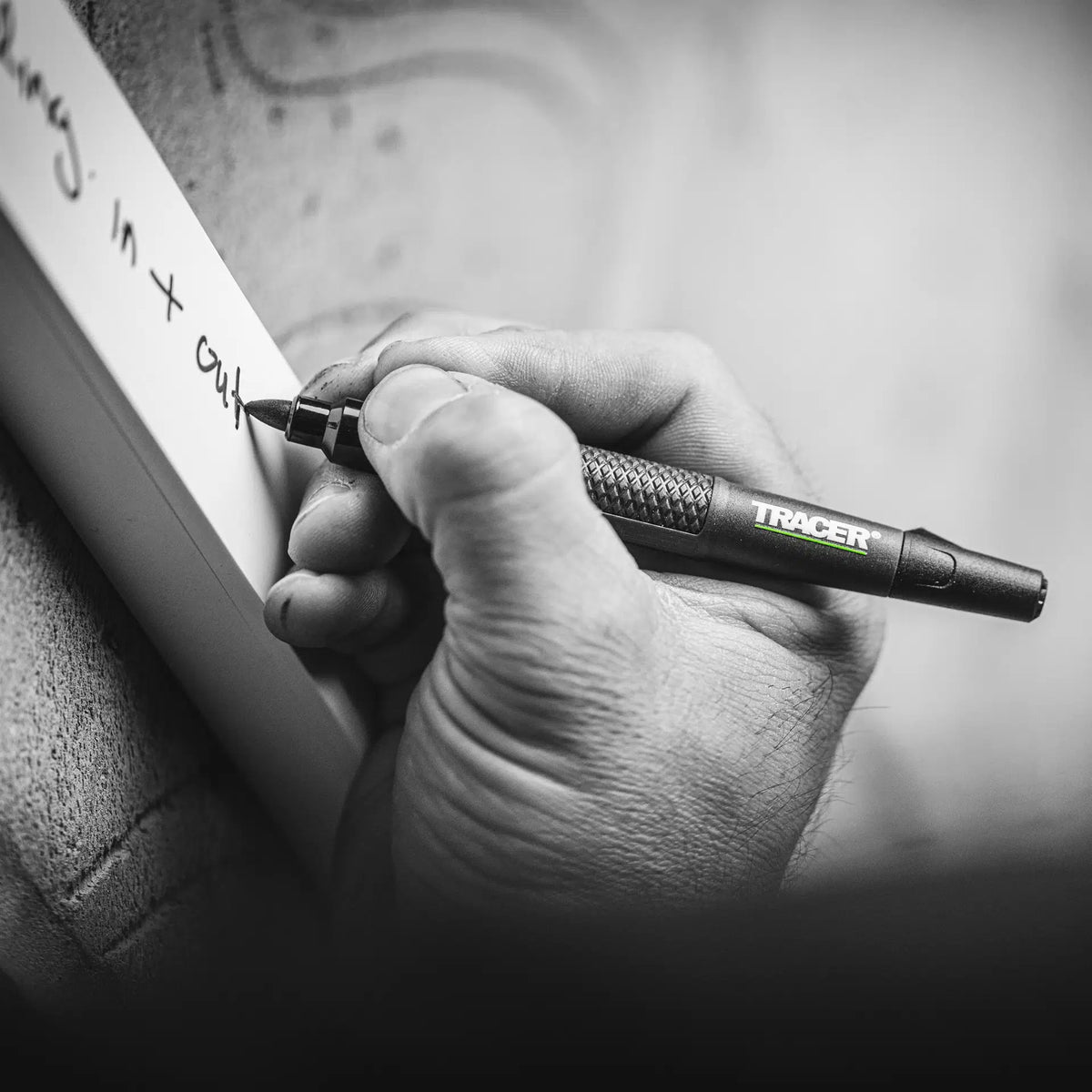 Permanentmarker med ultrafin/fin dobbeltspiss – Svart