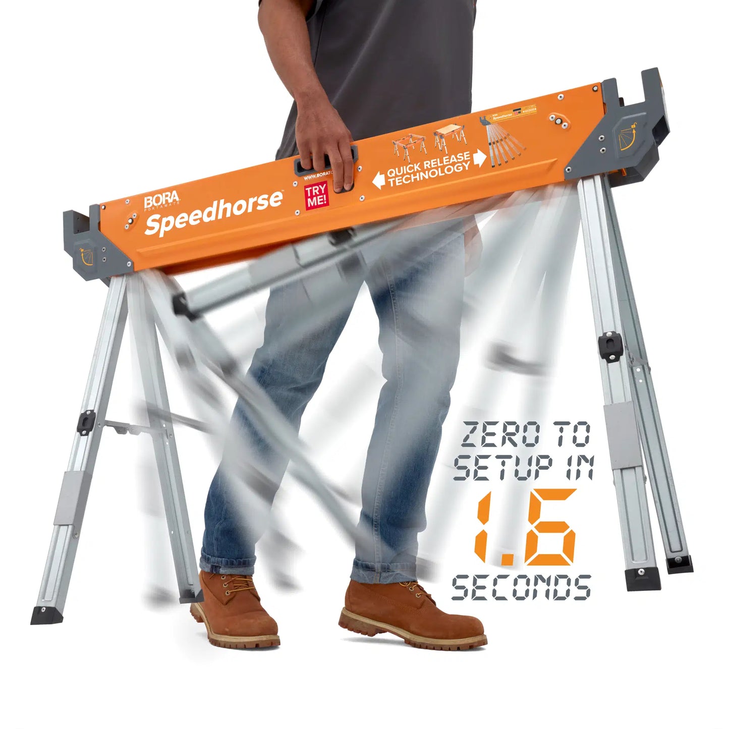 BORA Adjustable Speedhorse XT Arbeidsbukk 2 Stk.