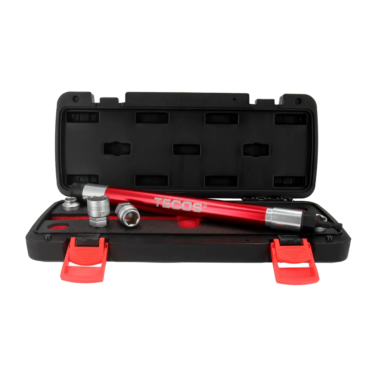 Skruenøkkelsett for dype muttere – 4 deler, 10–19 mm