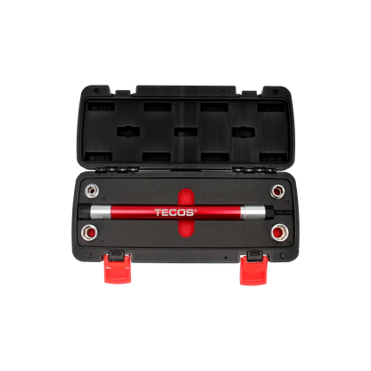 Skruenøkkelsett for dype muttere – 4 deler, 10–19 mm