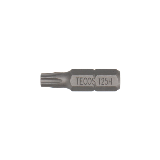 Tecos Torx Bits med hull- TXT25 × 25 mm - 3 stk.