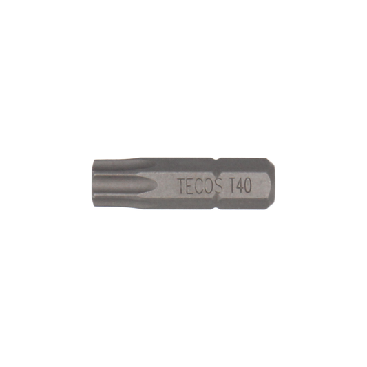 Tecos Torx Bits med hull - TXT40 × 25 mm - 3 stk.