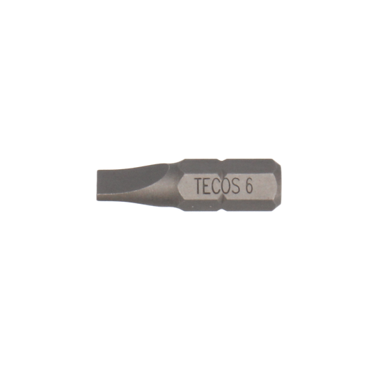 Tecos Bits , Rett - 8 × 1,6 mm - 25 mm - 10 stk.