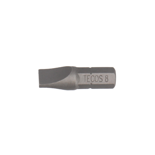 Tecos Bits , Rett - 6 × 1,6 mm - 25 mm - 10 stk.