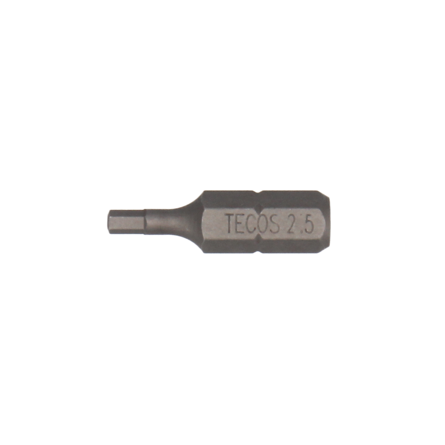 Tecos Hex Bits - 2,5 × 25 mm - 3 stk.