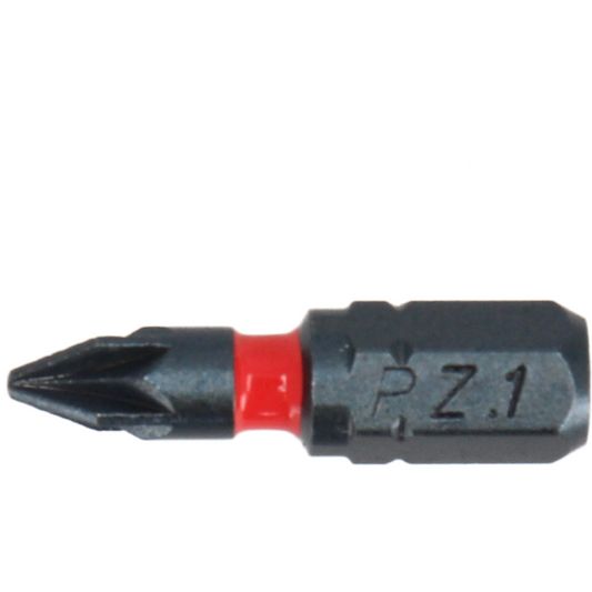 Tecos Impact  PZ Bits PZ1 × 25 mm - 3 stk.