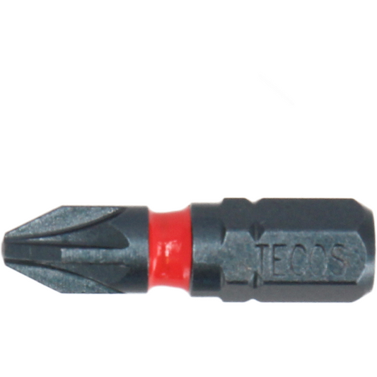 Tecos Impact  PZ Bits PZ2 × 25 mm - 3 stk.